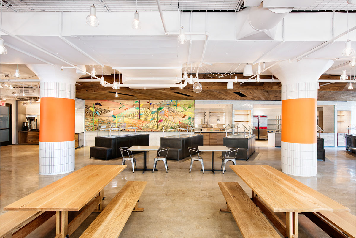 employee meeting room at the etsy headquarters