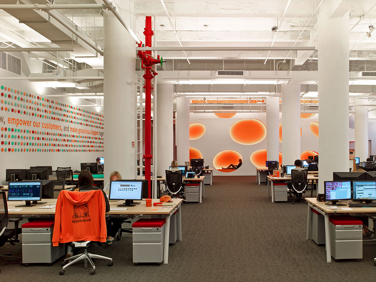 employee work area